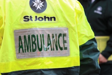 File image of a St John Ambulance officer. Photo: Andrew Hallberg.